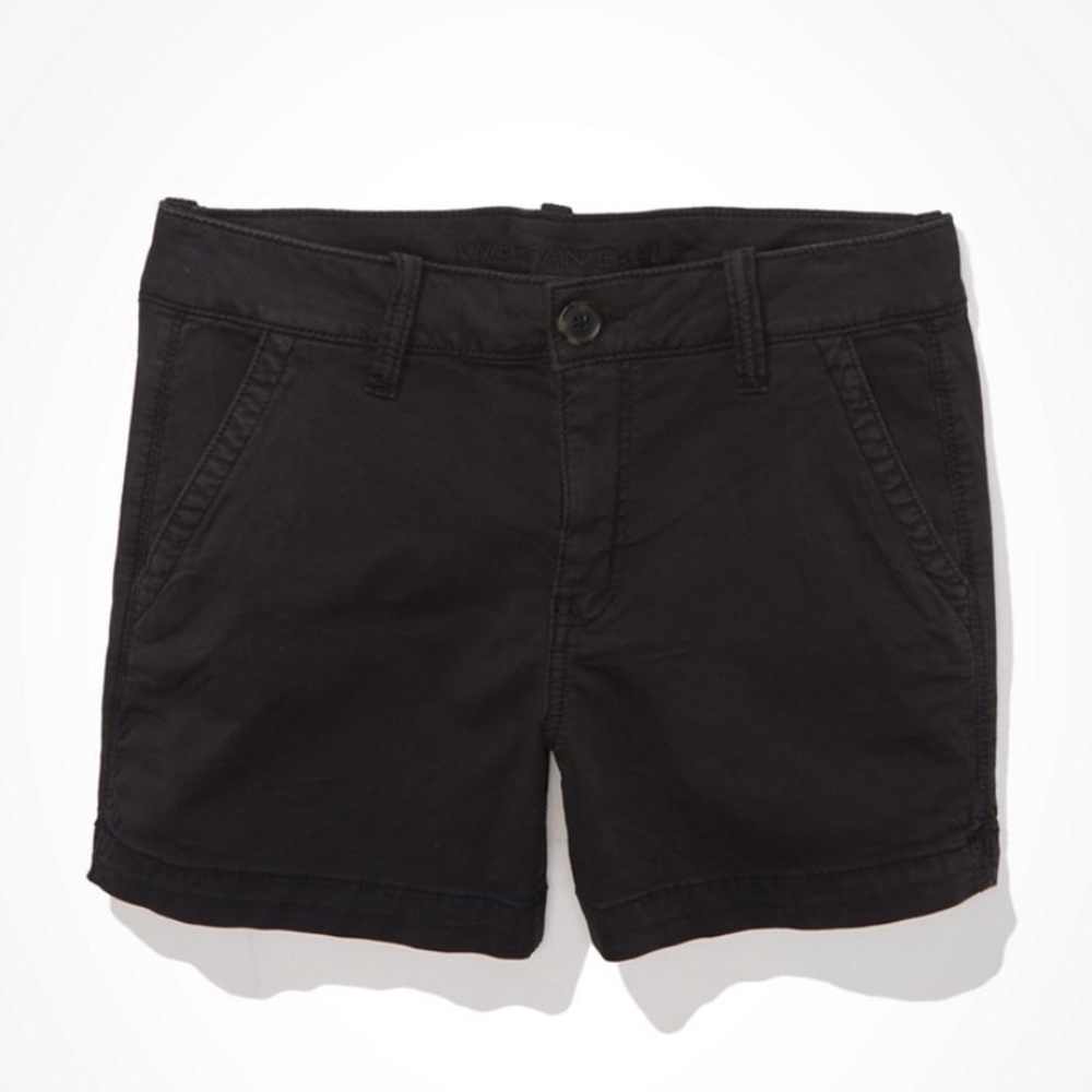 AE Khaki Midi Short